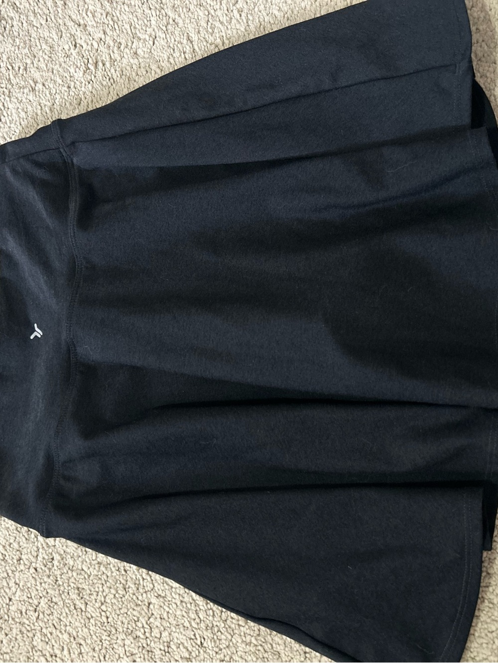 Old Navy Black Athletic Skater Skirt